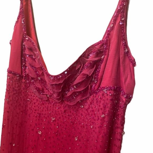 Neil Bieff Couture Beaded Cocktail Dress - Picture 3 of 11